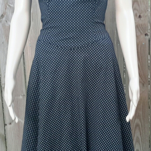 Ruby Rox Black White Polka Dots Strapless Fit Flar - Picture 6 of 12